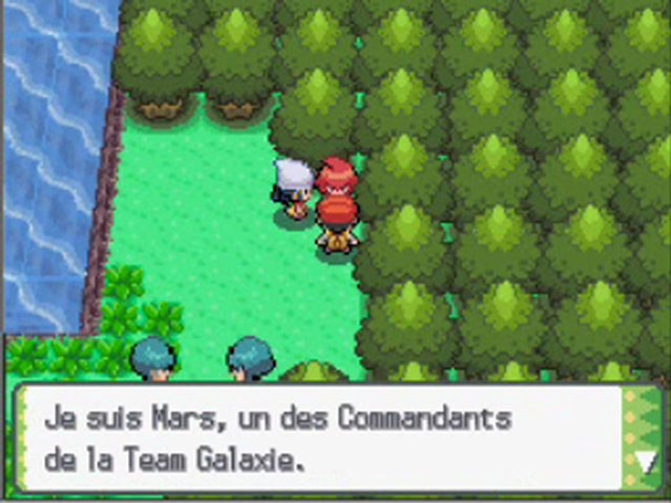 Pokémon Perle walkthrough ,29) La Bataille sur le lac