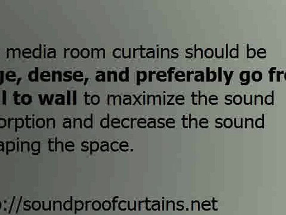 Media Space Curtains And Noise Proof Curtains, Two Sorts Of Soundproof Curtains For  Your House