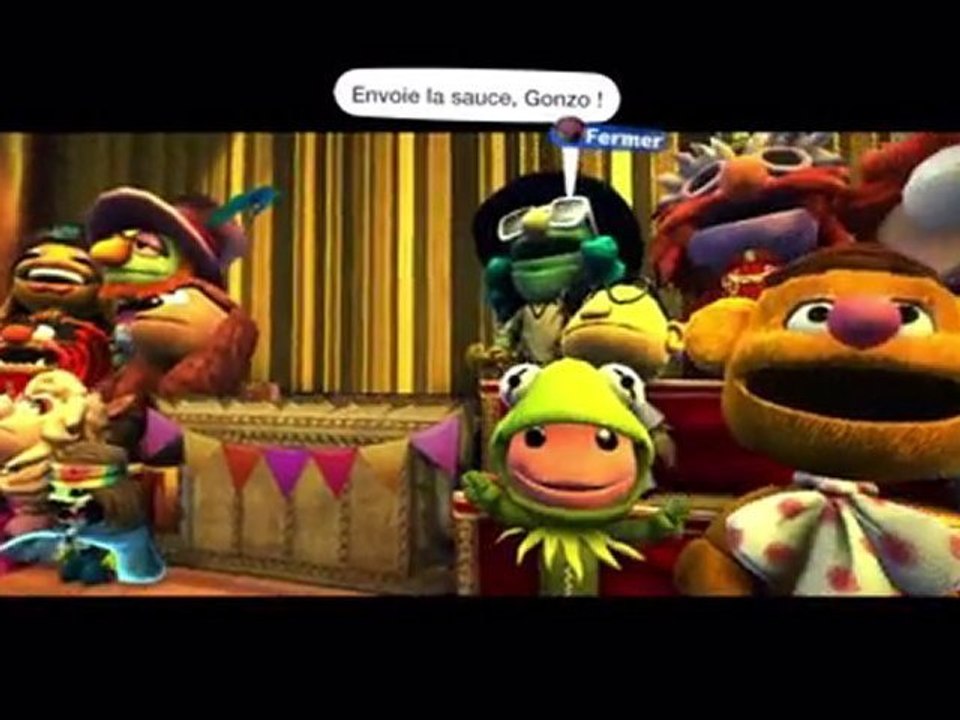 Let's Play [8] - Little Big Planet 2 - DLC - Muppets - Kit de niveau Prénium