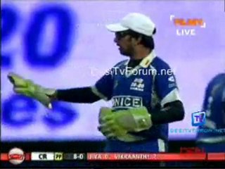 Karnataka Bulldozers vs Chennai Rhinos-Chennai Inning Ov-01-02