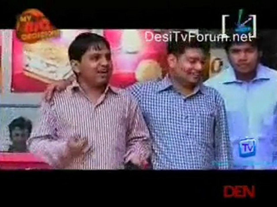 [V] My Big Decision - 28th January 2012 Video Watch Online - pt1