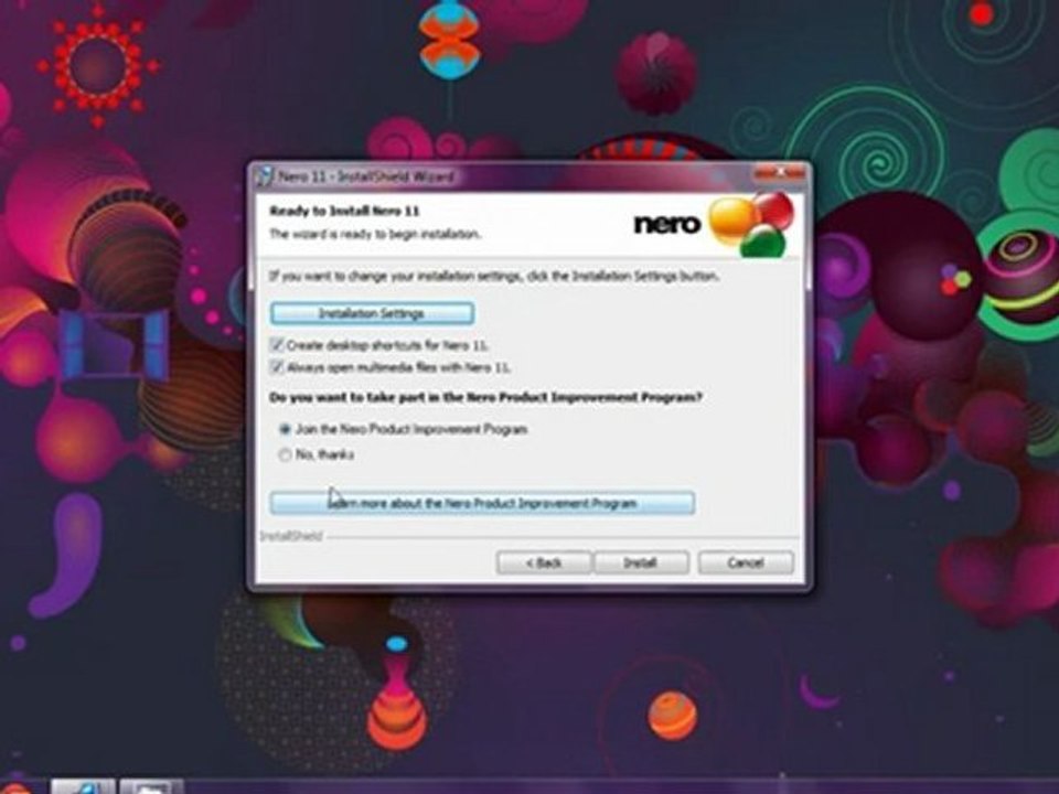Nero 11 - Download and install