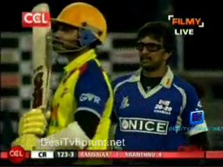 Karnataka Bulldozers vs Chennai Rhinos-Chennai Inning Ov-17-18