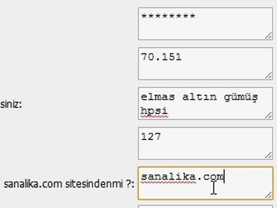 sanalika sanil hilesi 2012 (Güncellendi)