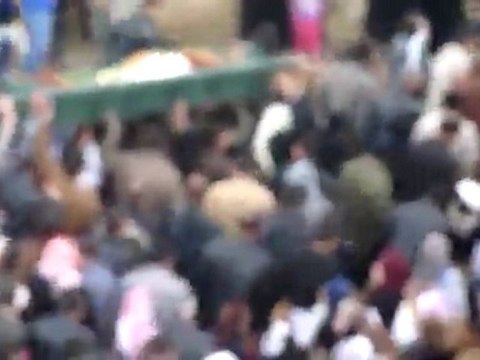 فري برس حمص الحولة المحتلة تشييع الشهيدعدنان محمود الابراهيم 28 1 2012