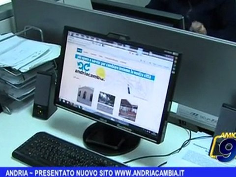 Andria | Presentato nuovo sito andriacambia.it