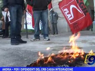 Andria | Per i dipendenti del CRB cassa integrazione