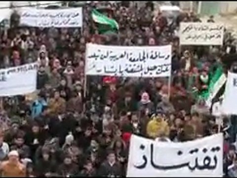 فري برس إدلب تفتناز جمعة حق الدفاع عن النفس هدية لسونغا 27 1 2012