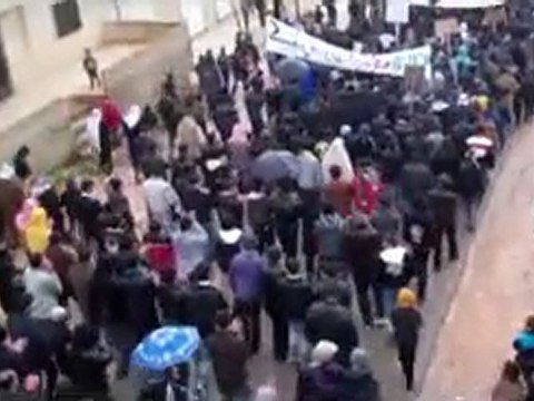 فري برس ادلب كفرعويد مظاهرة جمعة حق الدفاع عن النفس 27 1 2012