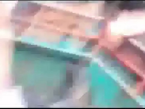 فري برس مظاهرة + جرحة + شهداء بحي المرجة في حلب حف الدفاع عن النفس 27 1 2012