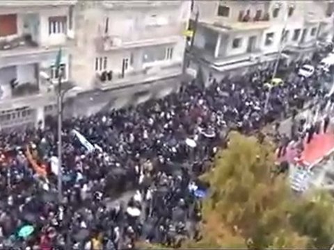 فري برس مدينة ادلب في جمعة حق الدفاع عن النفس 27 1 2012