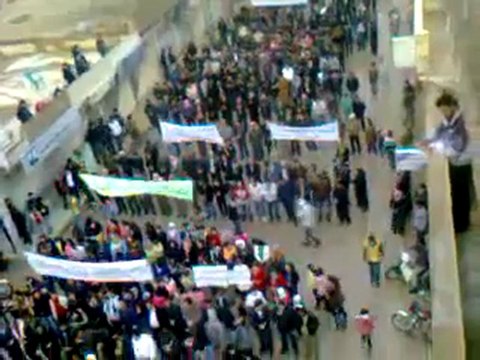 فري برس حلب كوباني عين العرب جمعة حق الدفاع عن النفس 27 1 2012