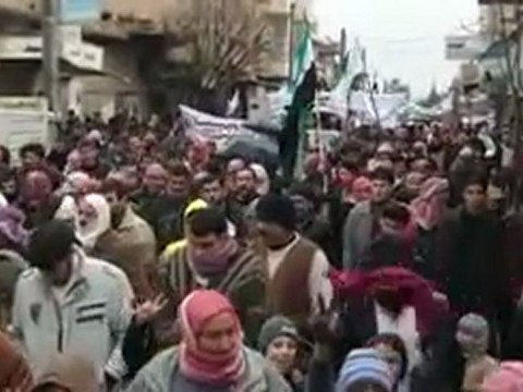 فري برس إدلب سرمين جمعة حق الدفاع عن النفس 27 1 2012