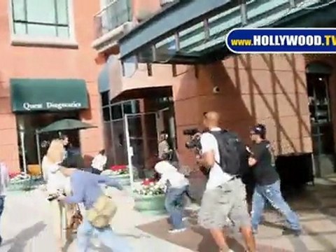 Sharon Stone Jaywalks Again in Beverly Hills