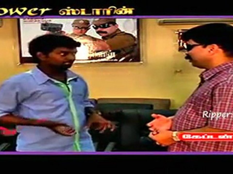 [TV Rip] 17 Am Arivu ~ Power Star Interview @ Full Comedy ~ Shammu@TMT