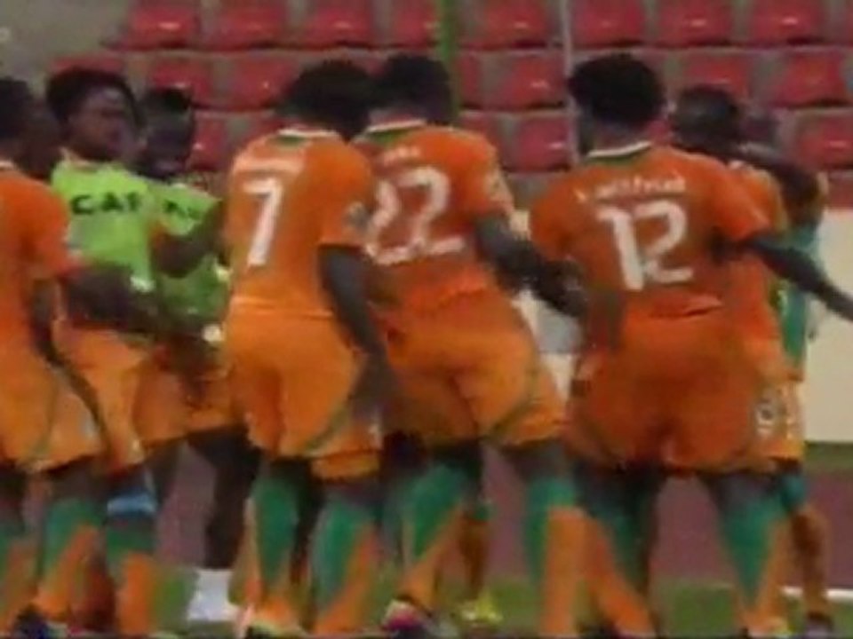 Кот-д'Ивуар - Ангола (Голы матча)