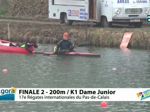 FINALE 2 (200m) K1 DAME JUNIOR - REGATE INTERNATIONALE DU PAS-DE-CALAIS 2012