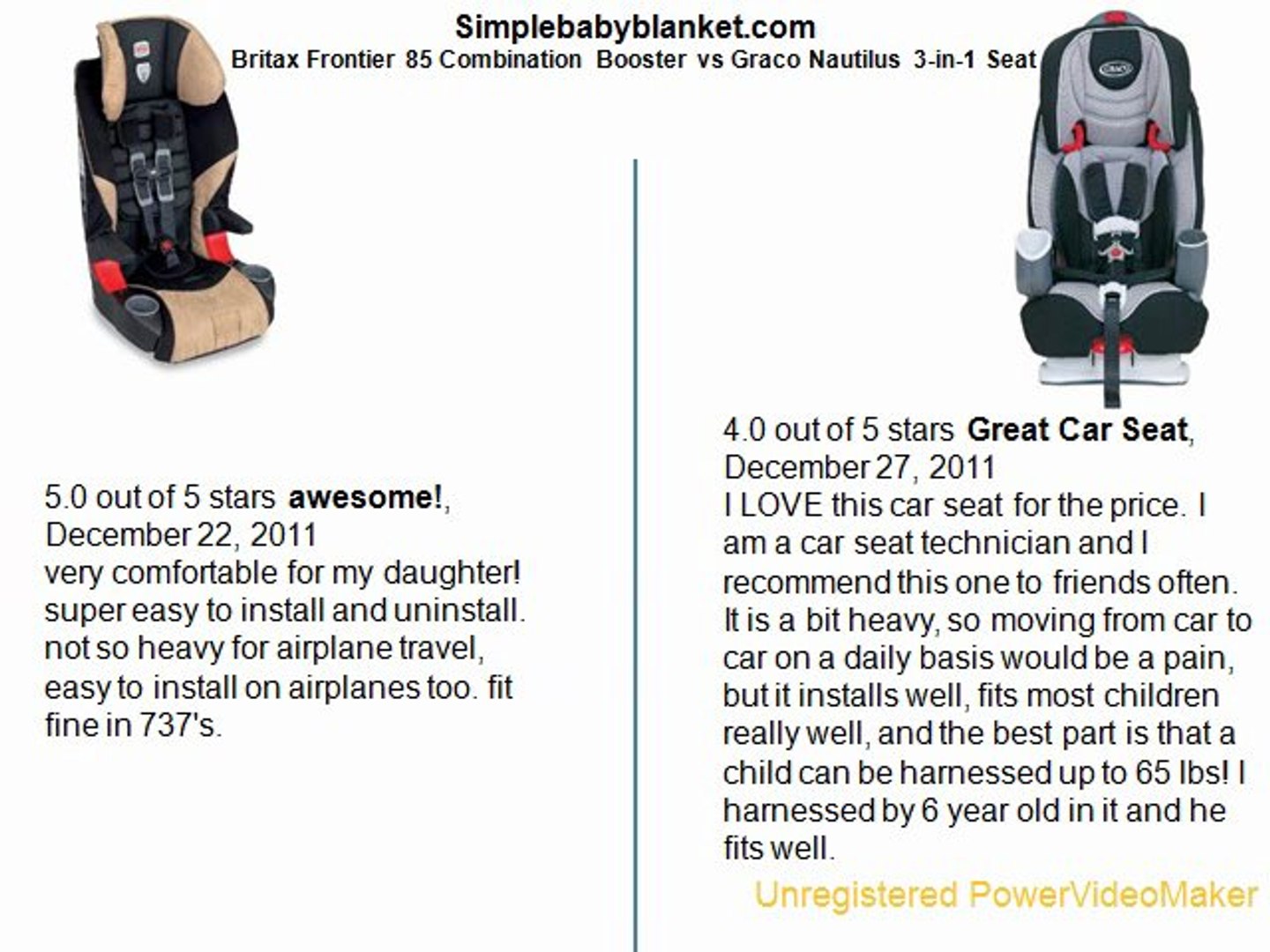 Britax Frontier 85 Combination Booster 