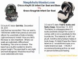 Chicco Keyfit 30 Infant Car Seat and Base vs Graco Snugride Infant Car Seat