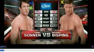 Michael Bisping vs. Chael Sonnen fight video_(new)