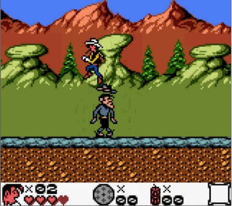Lucky Luke- GBC - Boss 4