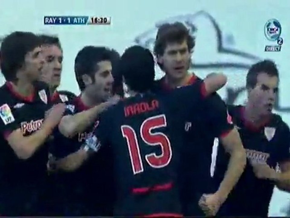 Райо Вальекано - Атлетик Бильбао (Голы матча)