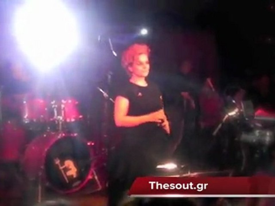 Η Ελεωνόρα Ζουγανέλη στην Θεσσαλονίκη