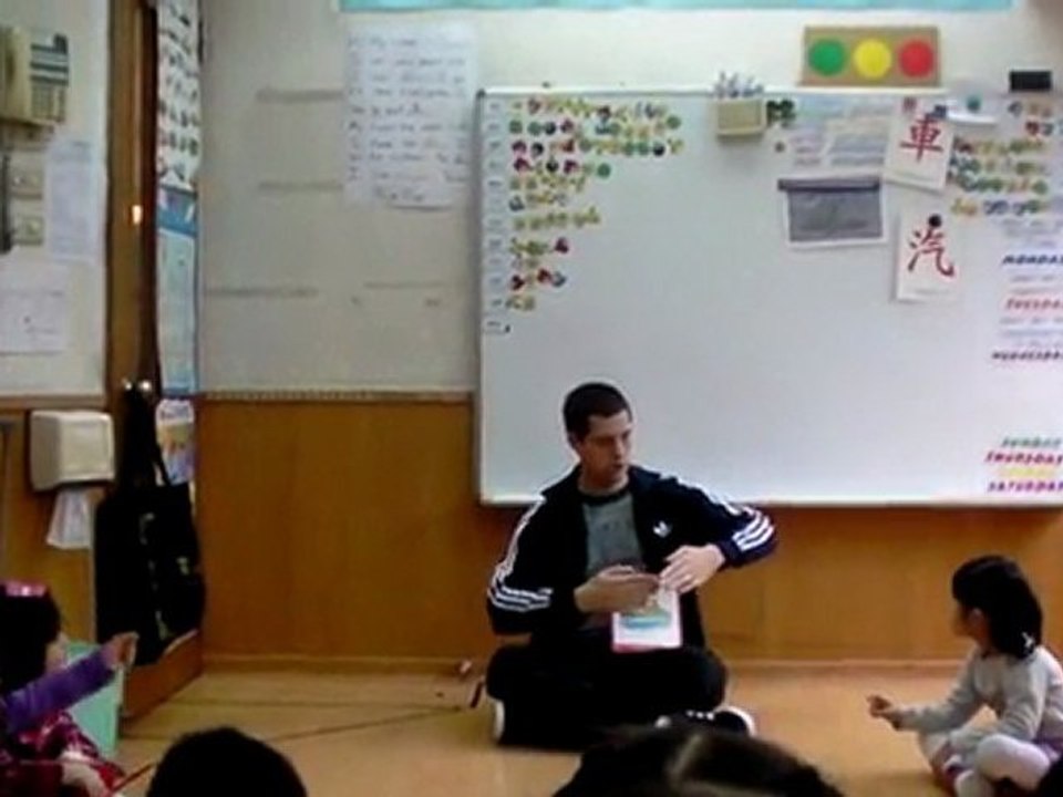 Taiwan Kindergarden English Lesson pt 2