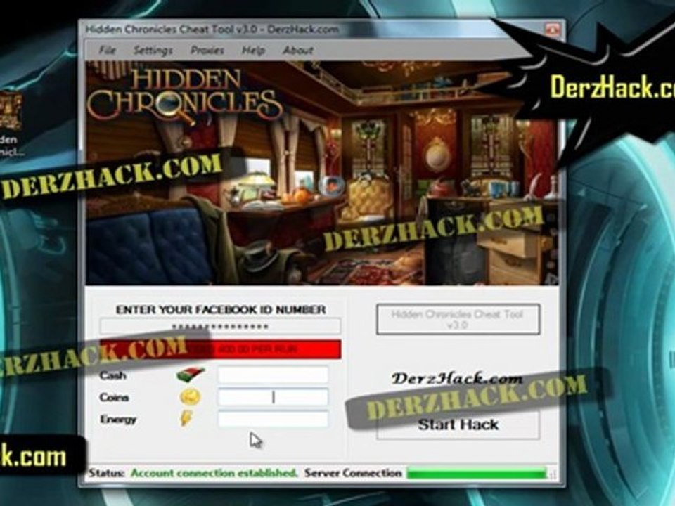 Hidden Chronicles Energy Cheat