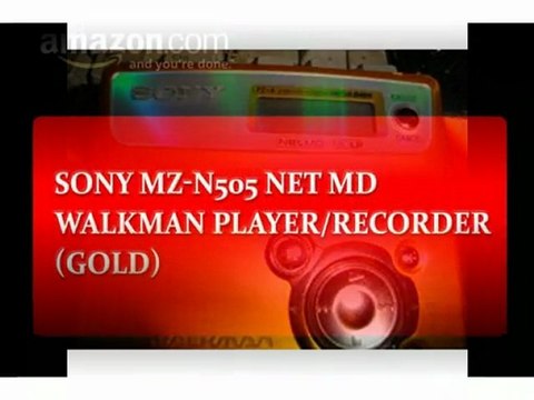 Sony MZ-N505 Net MD Walkman Player/Recorder (Gold)