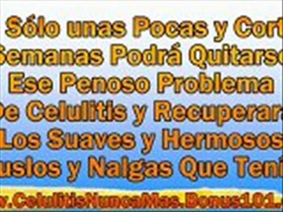 TRATAMIENTO CELULITIS