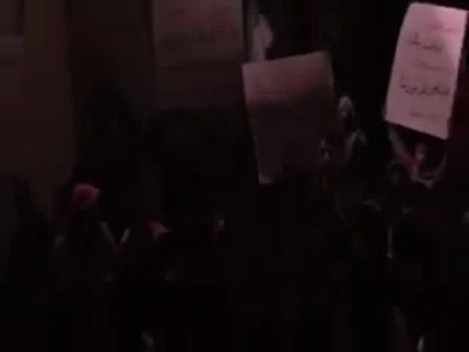 فري برس   حمص   ديربعلبة   مظاهرة مساائية راائعة 28 1 2012