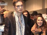 Roberto Cavalli Backstage - Milan Men`s FW Fall 2012 | FTV