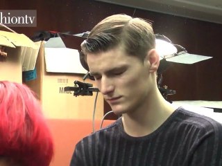 Massimiliano Giornetti Backstage at Ferragamo - Milan | FTV