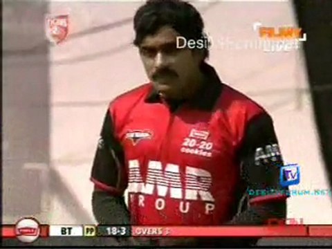 Bengal Tigers vs.Telugu Warriors-Bengal Tigers Inning-Ov03-04