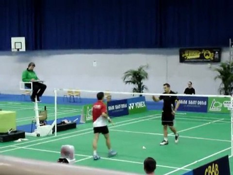 Aulnay-sous-Bois : Top 12 Badminton CBAB Aulnay - Mulhouse 28 janvier 2012 (1)
