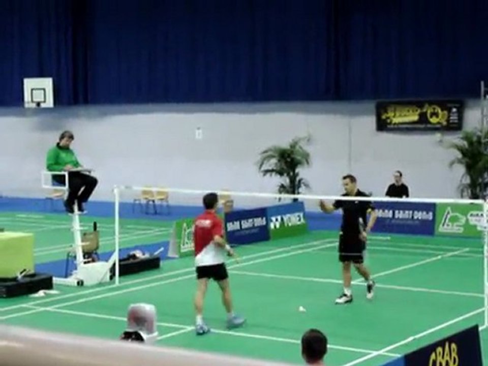 Aulnay-sous-Bois : Top 12 Badminton CBAB Aulnay - Mulhouse 28 janvier 2012 (1)