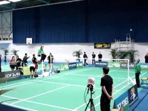 Aulnay-sous-Bois : Top 12 Badminton CBAB Aulnay - Mulhouse 28 janvier 2012 (2)