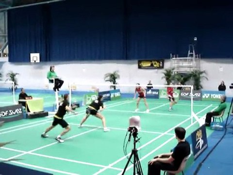 Aulnay-sous-Bois : Top 12 Badminton CBAB Aulnay - Mulhouse 28 janvier 2012 (3)