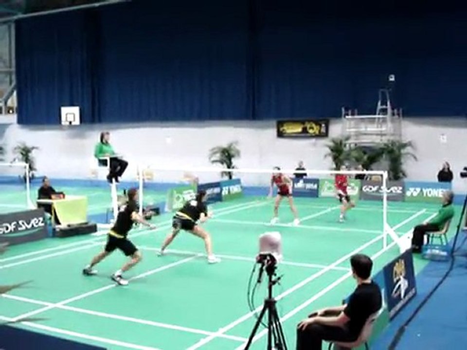 Aulnay-sous-Bois : Top 12 Badminton CBAB Aulnay - Mulhouse 28 janvier 2012 (3)