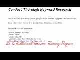 Conducting Keyword Research