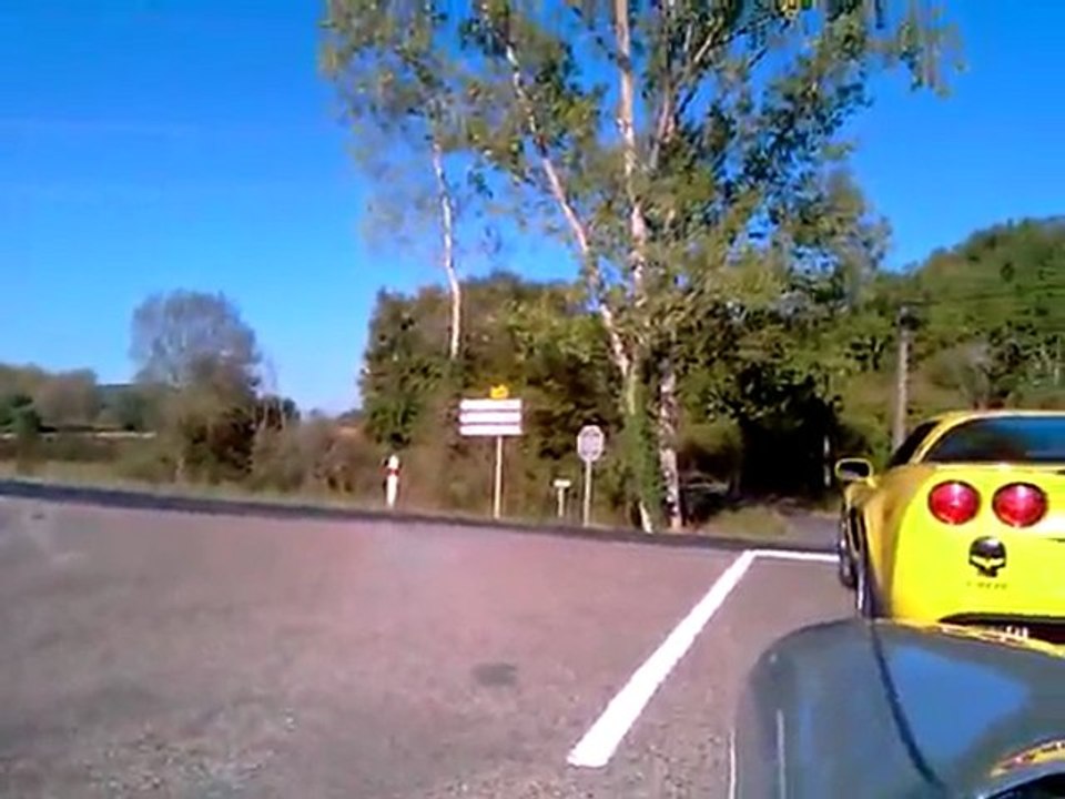 C5 derrière C6 GS