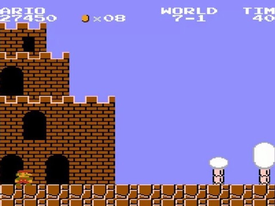 Super Mario Bros (4) Monde 7 Et Début Du Monde 8