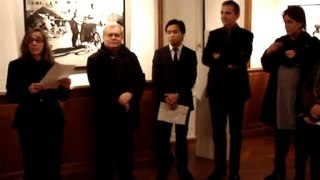 Aulnay-sous-Bois : exposition Cambodge, scènes de vie (1958-1964). Discours d'ouverture Gisela Michel 27.01.2012