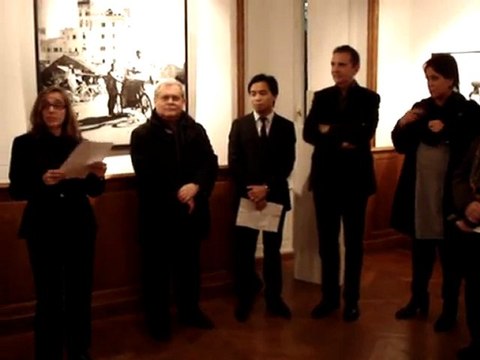 Aulnay-sous-Bois : exposition Cambodge, scènes de vie (1958-1964). Discours d'ouverture Gisela Michel 27.01.2012