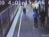 new!Baby in pram hit by train - survives uninjured.