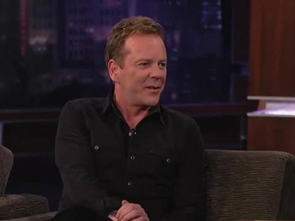 Jimmy Kimmel show. Kiefer Sutherland: 'I Still Miss River Phoenix'