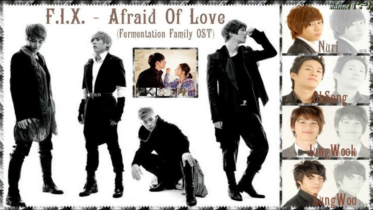 F.I.X. - Afraid Of Love (사랑이 두려워) [German sub] MV