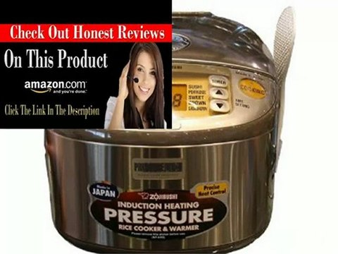 Zojirushi NP-HTC18 Induction Heating 10-Cup Pressure Rice Cooker and Warmer