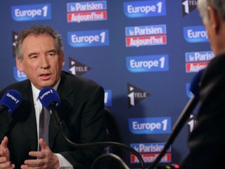 François Bayrou, invité du Grand Rendez-vous Europe1/iTélé/Le Parisien - 290112